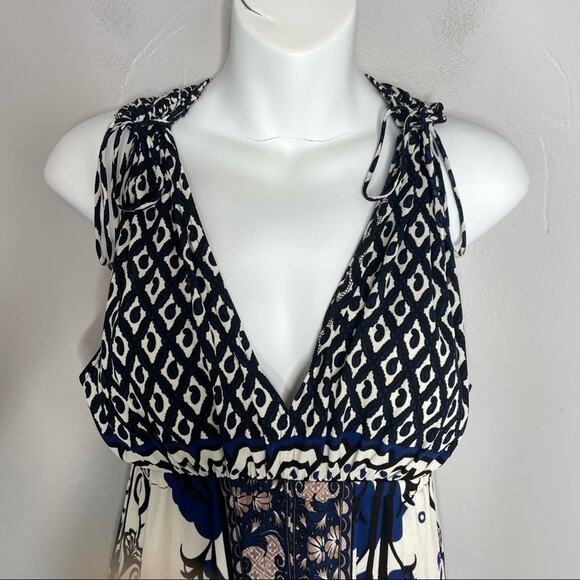 TRACY REESE Silk Dress Womens Size Small Summer Flowy Comfort Travel Casual Chic - Picture 3 of 9